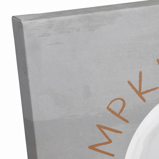 Pumpkin Pie Fixes Everything Canvas Wall Art